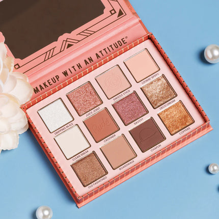 Rude Cosmetics The Roaring 20's 12 Color Eyeshadow Palette - Soubrette