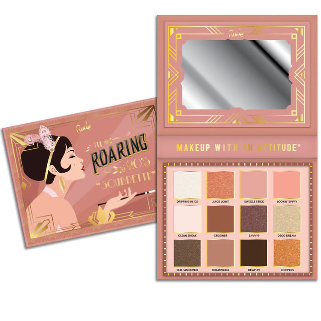 Rude Cosmetics The Roaring 20's 12 Color Eyeshadow Palette - Soubrette