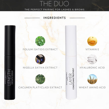 Sarah Maxwell Beauty THE DUO - The Perfect Pairing for Lashes & Brows