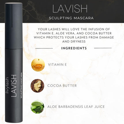 Sarah Maxwell Beauty LAVISH - Sculpting Lightweight Mascara