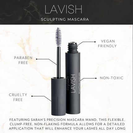 Sarah Maxwell Beauty LAVISH - Sculpting Lightweight Mascara