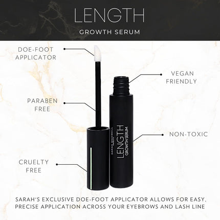 Sarah Maxwell Beauty LENGTH Lash Growth Serum