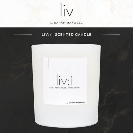 Sarah Maxwell Beauty liv:1 - Scented Candle