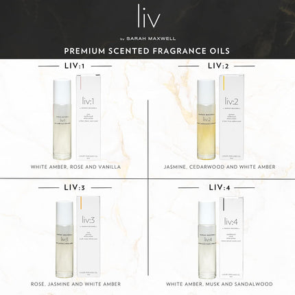 Sarah Maxwell Beauty liv:1 Luxury Perfumed Oil