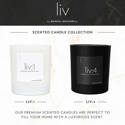 Sarah Maxwell Beauty liv:4 - Scented Candle
