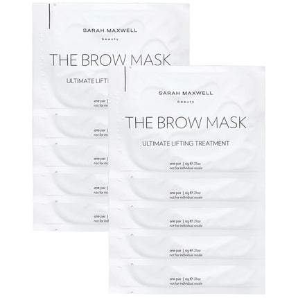 Sarah Maxwell Beauty The Brow Mask - Hydrogel Mask