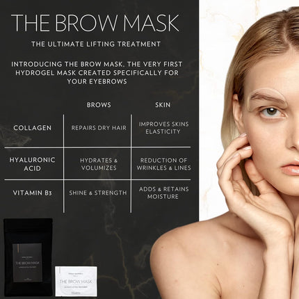 Sarah Maxwell Beauty The Brow Mask - Hydrogel Mask