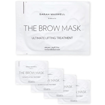 Sarah Maxwell Beauty The Brow Mask - Hydrogel Mask