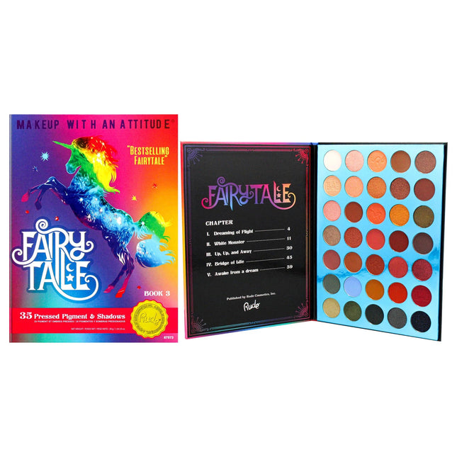 Rude Cosmetics Fairy Tale 35 Eyeshadow Palette - Book 3