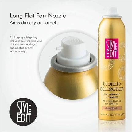 Style Edit Blonde Perfection Root Concealer Touch Up Spray