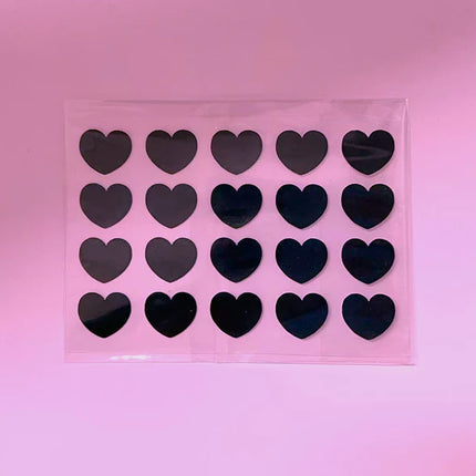 Sugarluv Hydrocolloid & Tea Tree Oil Acne Patch 40ct - Black Hearts