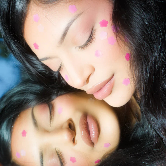 Sugarluv Hydrocolloid & Tea Tree Oil Acne Patch 40ct - Pink Flower Power