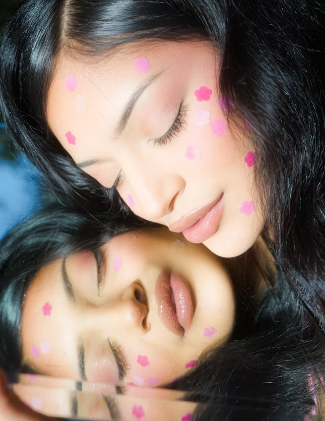 Sugarluv Hydrocolloid & Tea Tree Oil Acne Patch 40ct - Pink Flower Power