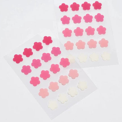 Hydrocolloid & Tea Tree Oil Acne Patch 40ct - Pink Flower Power 1