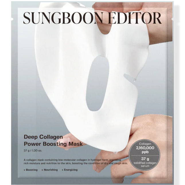 SUNGBOON EDITOR Deep Collagen Power Boosting Mask