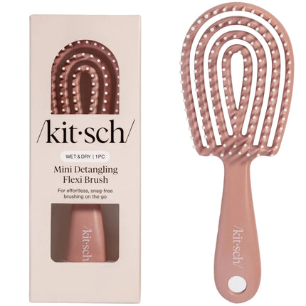 kitsch Terracotta Detangling Flexi Brush - Mini