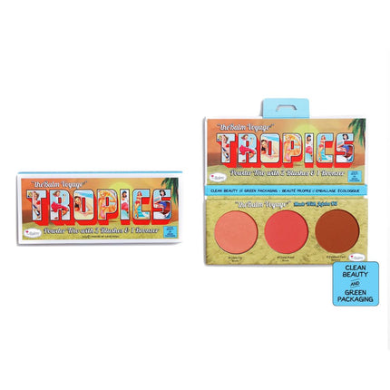 theBalm Tropics Powder Trio - Model Roz x theBalm