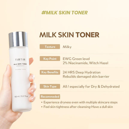 TIRTIR Milk Skin Toner Light