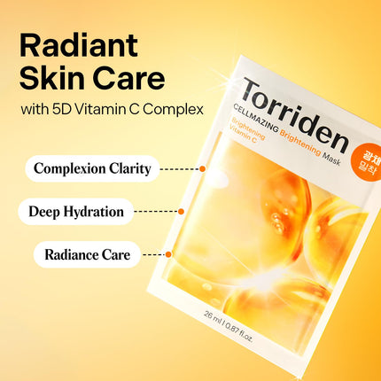 Torriden CELLMAZING Brightening Mask 1