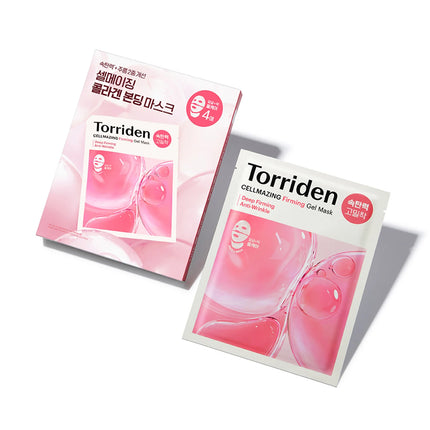 Torriden CELLMAZING Firming Gel Mask (Face Only) (4PCK)