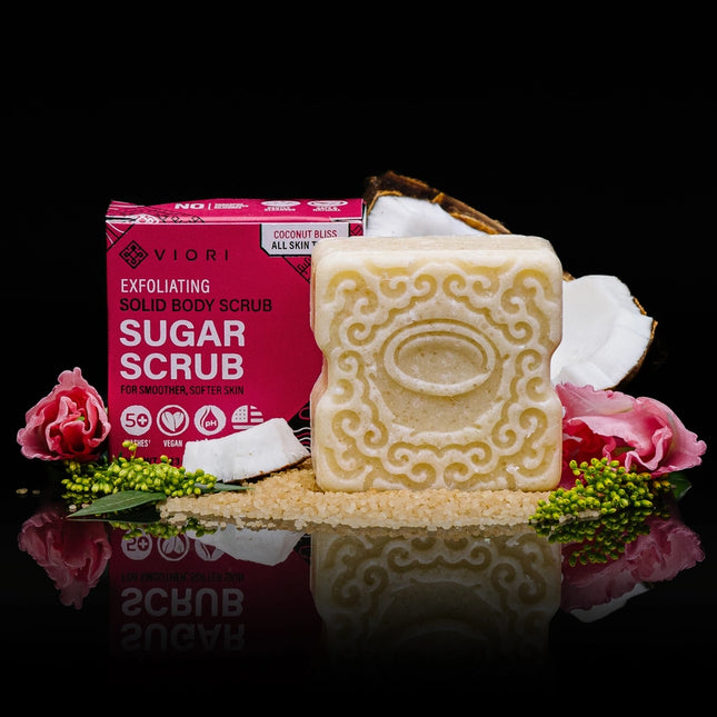 Viori Sugar Scrub Bar Coconut Bliss