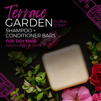 Viori Moisturizing Conditioner Bar - Terrace Garden | For Dry Ends 1