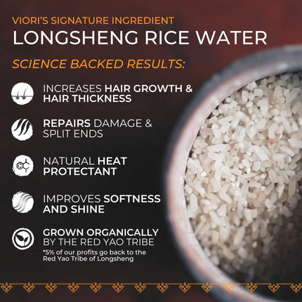 Viori Rice Water Clarifying Shampoo Bar With Essential Oil - Citrus Zest