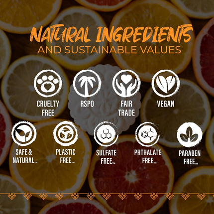 Viori Rice Water Clarifying Shampoo Bar With Essential Oil - Citrus Zest