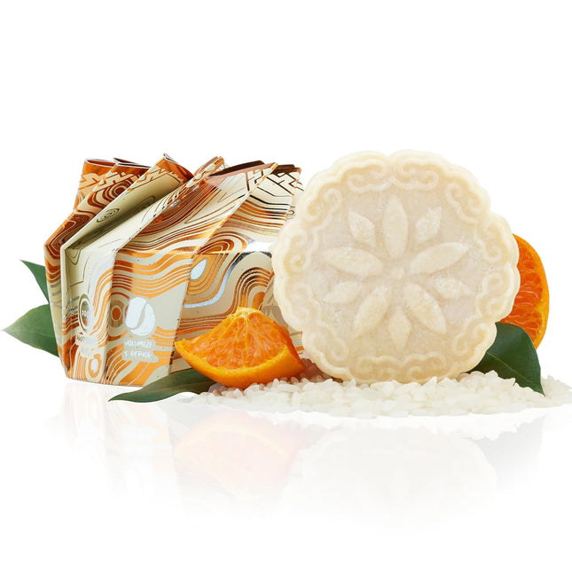Viori Rice Water Clarifying Shampoo Bar With Essential Oil - Citrus Zest