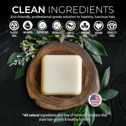 Viori Rice Water Conditioner Bar - Hidden Waterfall | For Hair Growth