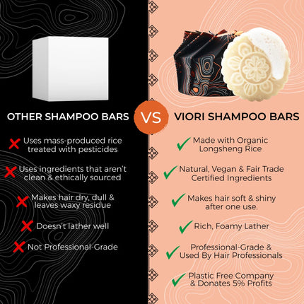 Viori Rice Water Conditioner Bar - Citrus Yao | For Oil Control