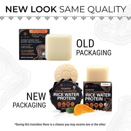 Viori Rice Water Conditioner Bar - Citrus Yao | For Oil Control