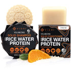 Viori Rice Water Shampoo & Conditioner Bar Set - Citrus Yao | For Oil Control