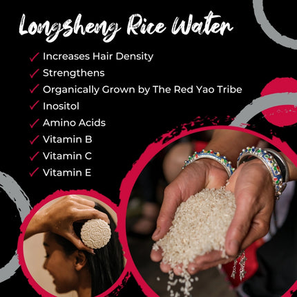 Viori Rice Water Shampoo & Conditioner Bar Set - Hidden Waterfall | For Hair Growth