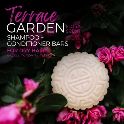 Viori Moisturizing Shampoo Bar - Terrace Garden | For Dry Scalp