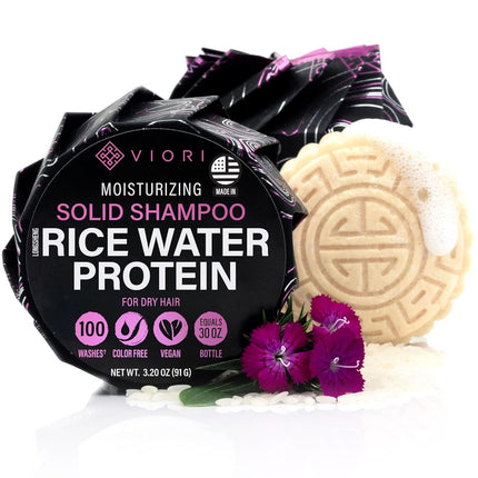 Viori Moisturizing Shampoo Bar - Terrace Garden | For Dry Scalp