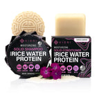 Viori Terrace Garden Shampoo and Conditioner Bar Set Made with Rice Water