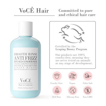 VoCe Smooth Rinse Anti Frizz Infused Conditioner