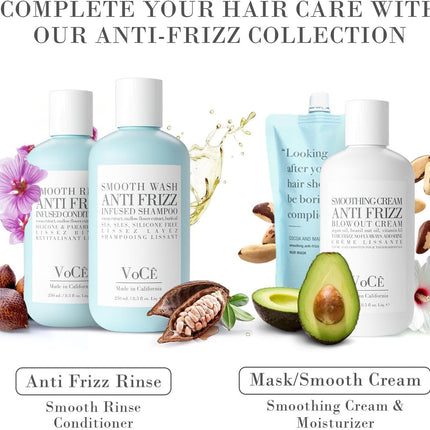 VoCe Smooth Wash Anti Frizz Infused Shampoo