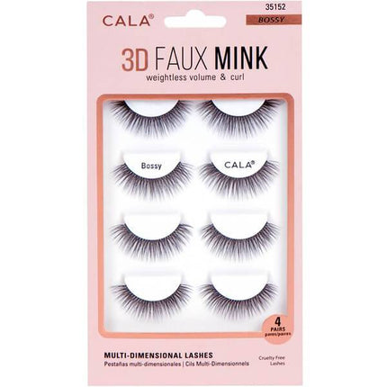 3D FAUX MINK LASHES: BOSSY 4 PACK item 35152