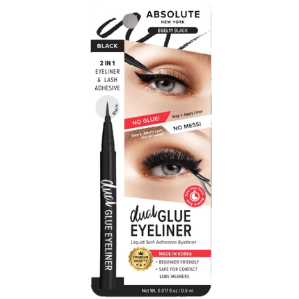 Absolute New York Dual Lash Glue Eyeliner - HB Beauty Bar