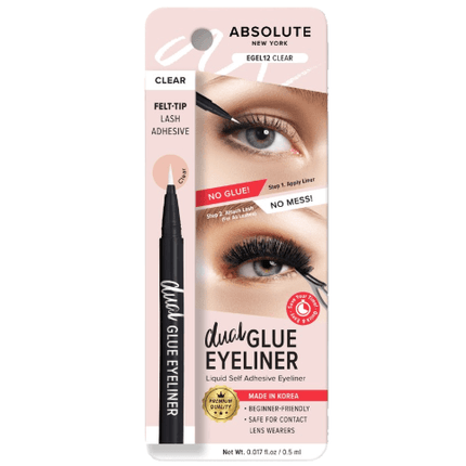Absolute New York Dual Lash Glue Eyeliner - HB Beauty Bar
