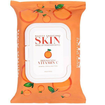 Beauty Creations Vitamin C Brightening Makeup Remover Wipes