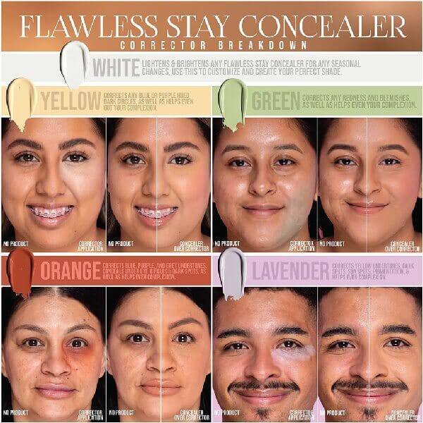 Beauty Creations Flawless Stay Concealer Corrector Swatch