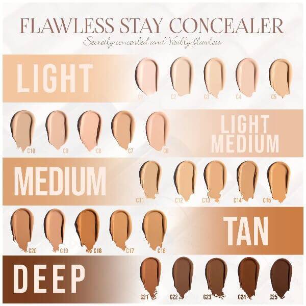 Beauty Creations Flawless Stay Concealer Descriptions