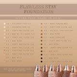 Beauty Creations Flawless Stay Foundation Brand Comparisons