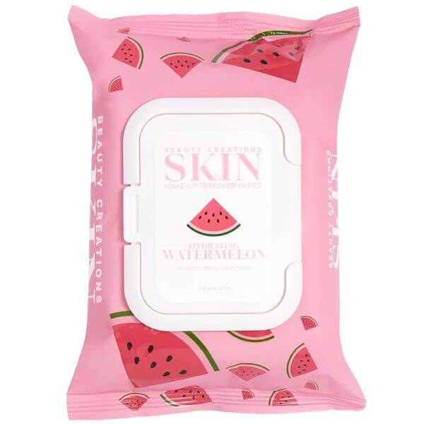 Beauty Creations Watermelon Hydrating Makeup Remover Wipes