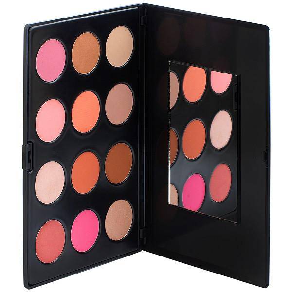 blush palette light to medium - sacha cosmetics - blush
