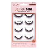 CALA 3D Faux Mink Lashes Cashmere - 4 Pack