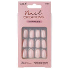 CALA Nail Creations Express | Oval Baby Pink Press On Nails